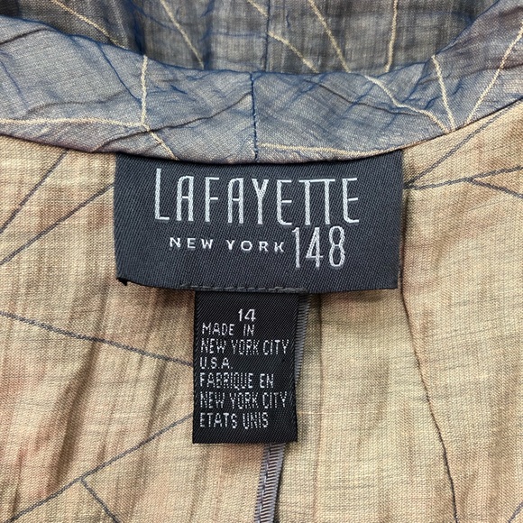 Lafayette 149 Embroidered Linen Jacket - Picture 5 of 5